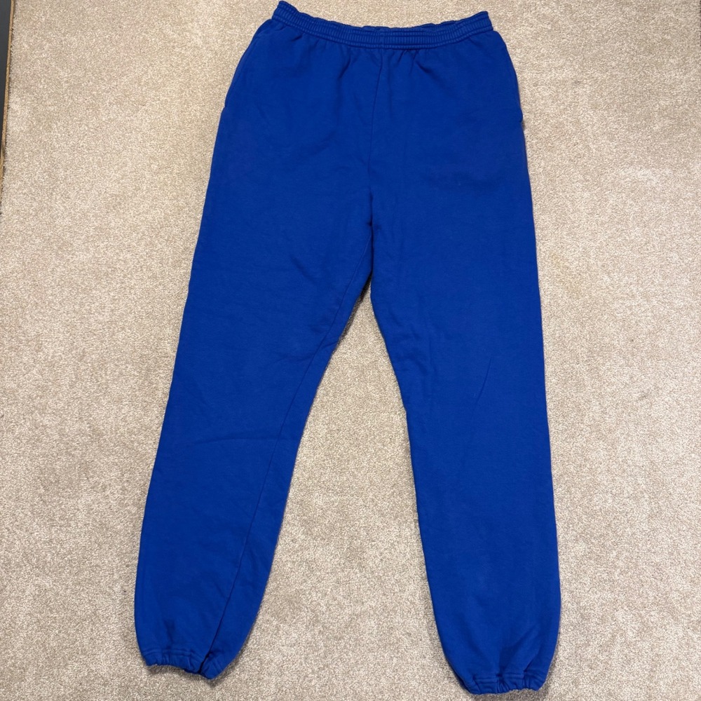 Russell Athletic Sweatpants Mens XL Blue High Cotton Vintage Made in USA Joggers